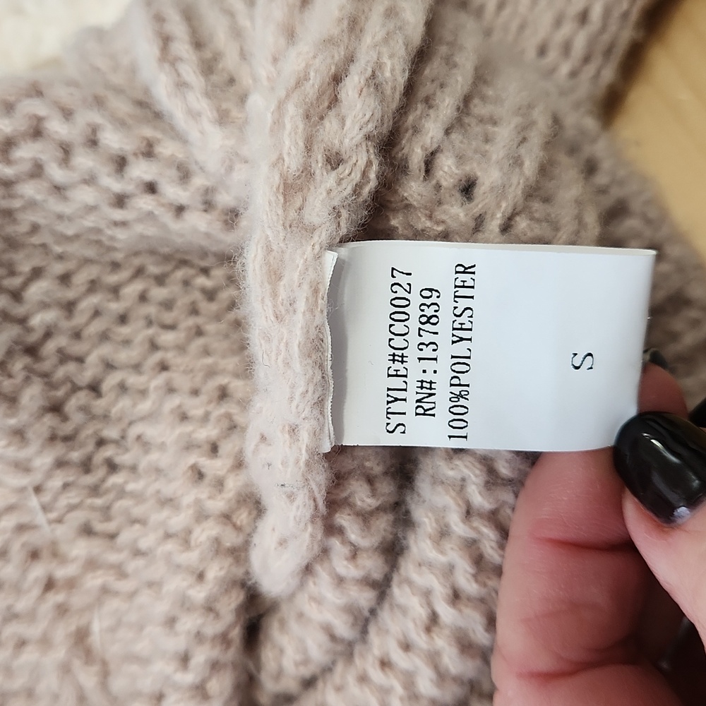 Dreamers By Debut 3D Bear Cardigan Sweater Size S - Picture 9 of 16